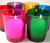 6 pack Color Mix Votive Holders