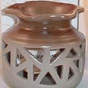 Beige Ceramic Oil/Tart Warmer
