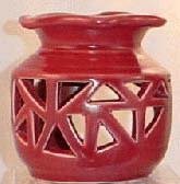 Red Ceramic Oil/Tart Warmer