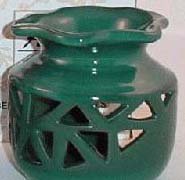 Green Ceramic Oil/Tart Warmer