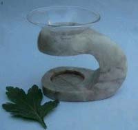 Curve Soapstone Oil Burner