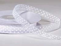White Sheer Dot (25 yards)