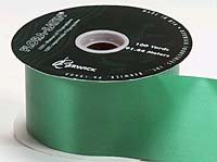 Wide Emerald Satin (100 yards)