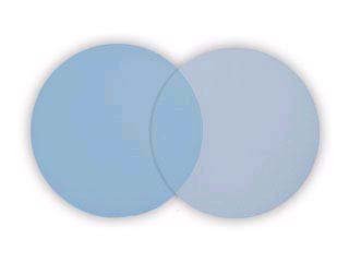 25 Lt. Blue Tulle Circles