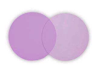25 Lavender Tulle Circles