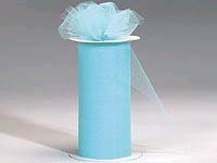 Aqua Tulle Roll (25 yards)