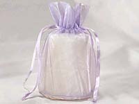 12 pack 6.5 x 4 x 7 Organza Bags (6 colors to choose from)