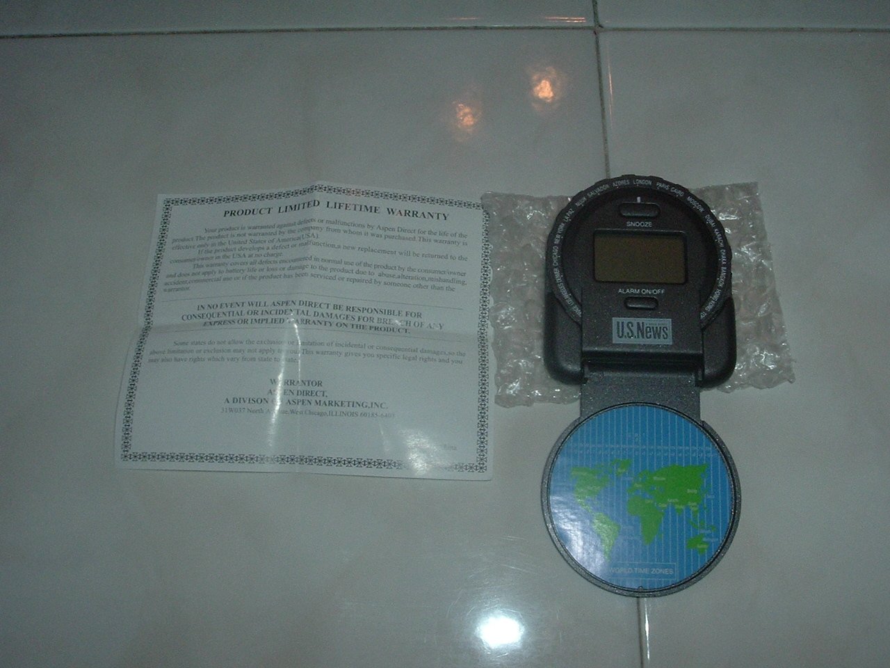 New Quartz or World Clock