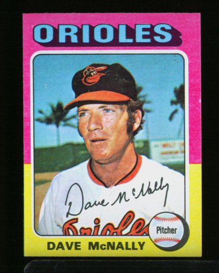 1975 TOPPS MINI #26 DAVE MCNALLY ORIOLES NM-MT