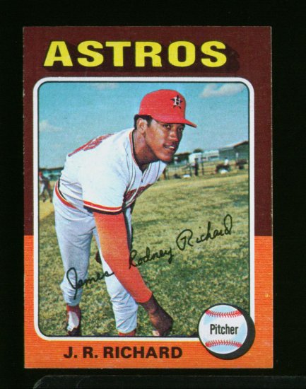 1975 TOPPS MINI #73 JR RICHARD ASTROS NM