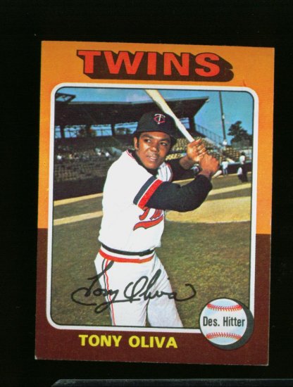 1975 TOPPS MINI #325 TONY OLIVA TWINS NM-MT