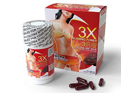 3X Slimming Power - Burn Body Fat (50 boxes original hot seller items)