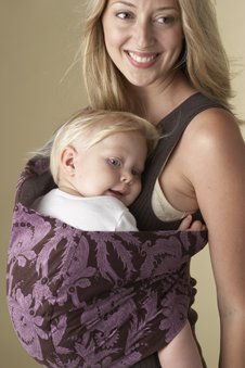 Brown Velveteen Stretch Padded