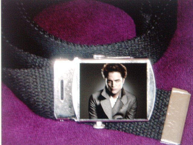 Twilight Black Belt EDWARD