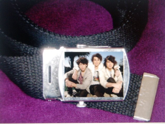 Jonas Brothers black Belt NICK JOE & Kevin