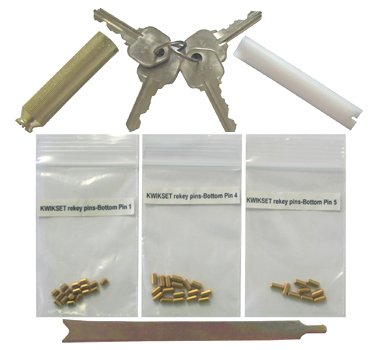 Kwikset Rekey Kits Keys Locks Rekeying Pins Kit