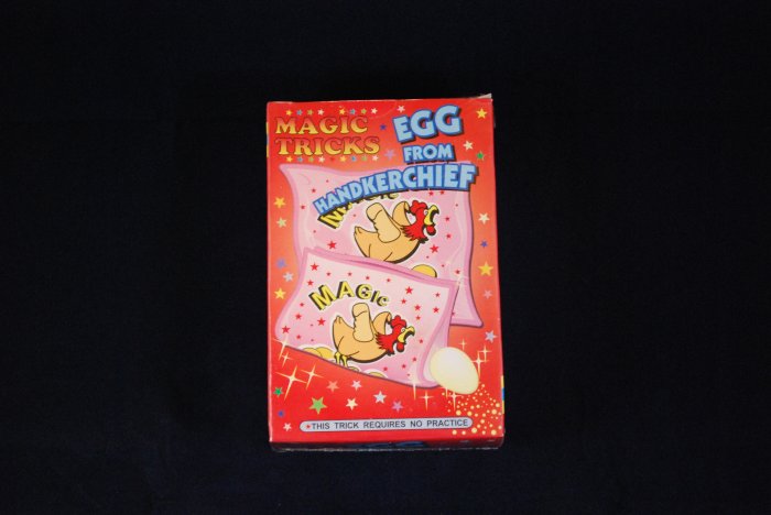 Stage Magic Trick - Egg from handkerchief