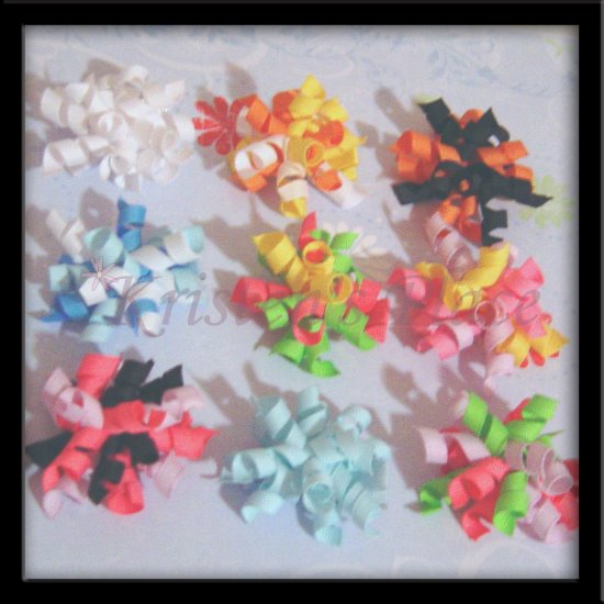 4 Korker Bows - U Choose - No Slip Grip Available