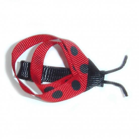 Ladybug Hair Clip - No Slip Grip Availiable