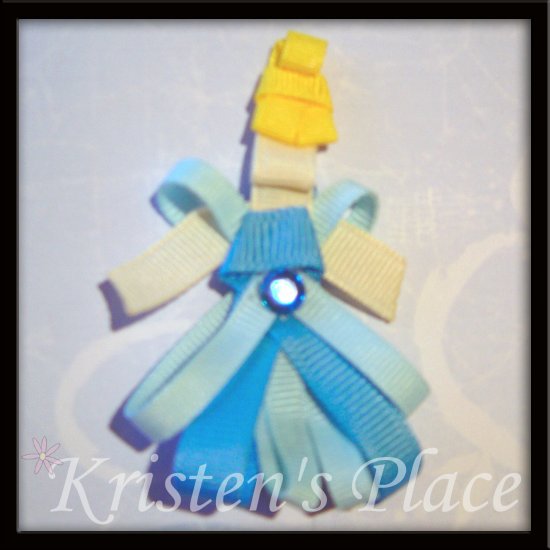 Princess Hair Clip - Boutique Princess / Fairy Character Bow