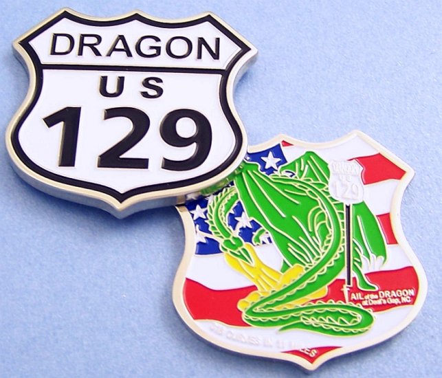 Cache the Dragon Nickel Geocoin