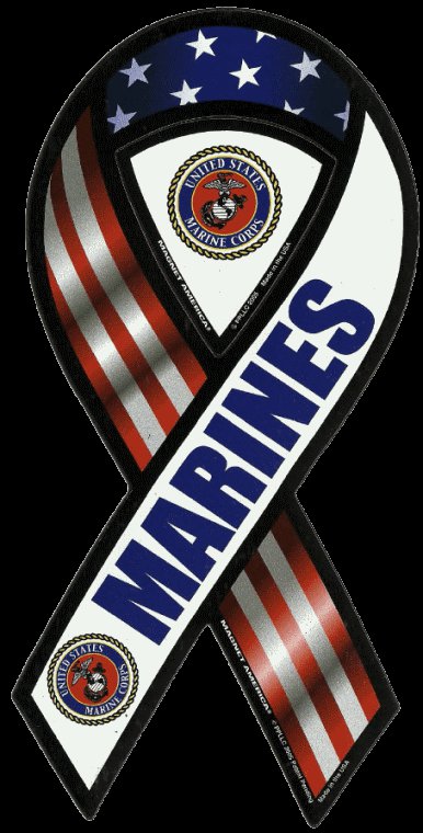 USMC Car Magnet