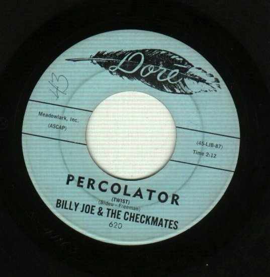 Billy Joe The Checkmates Percolator Twist Round Round Round Round Billy Joe The Checkmates Percolator Twist Round Round Round Round