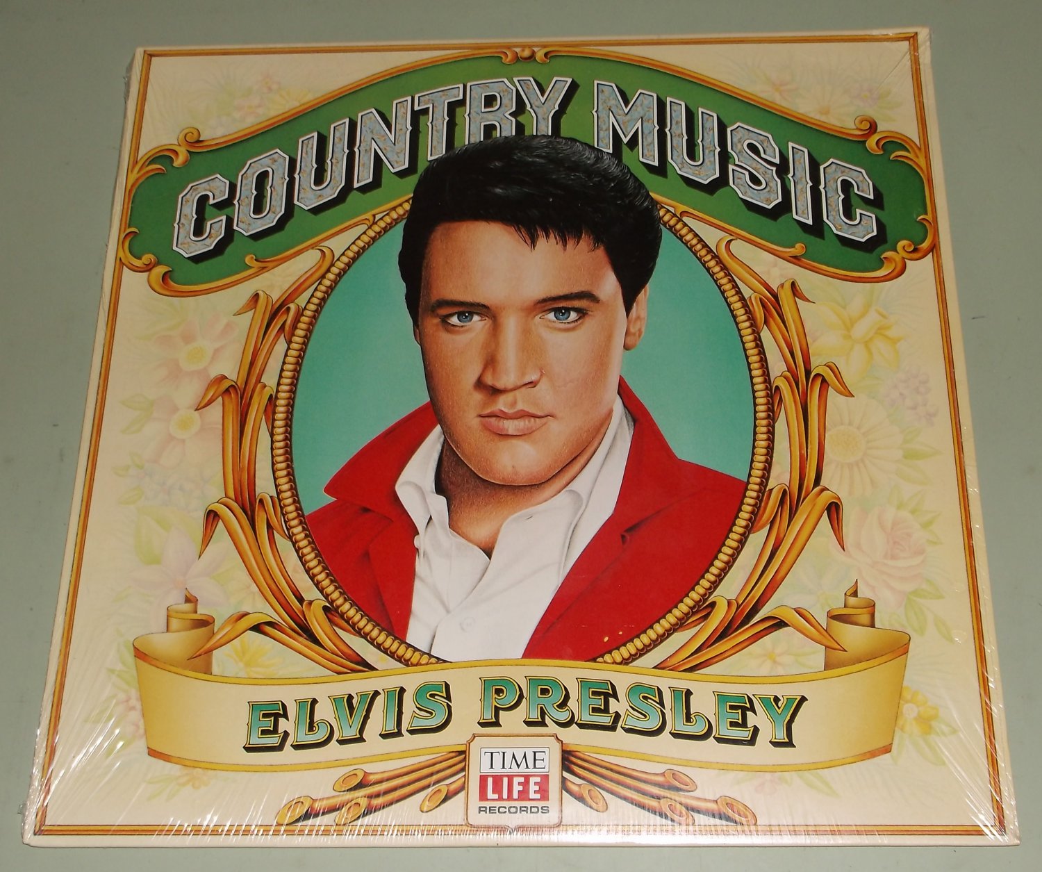 Elvis Presley Country Music Time/Life STW106 Sealed Record LP