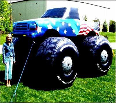 MONSTER TRUCKS JAMS MOTORSPORTS EVENTS PROMOTERS RACING BUSNESS SIGNS INFLATABLES PROPS
