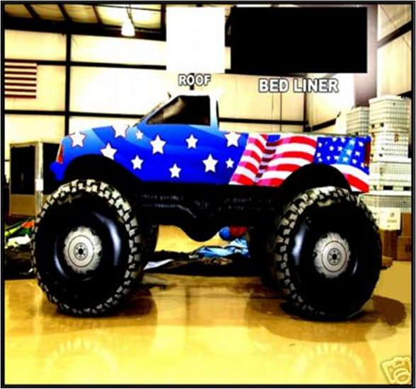 MONSTER TRUCKS JAMS MOTORSPORTS EVENTS PROMOTERS RACING BUSNESS SIGNS INFLATABLES PROPS