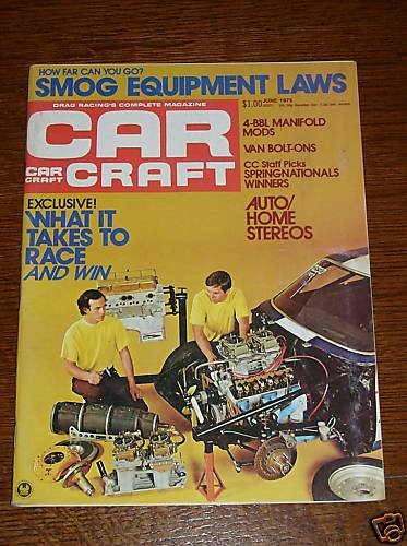 CAR CRAFT MAGAZINE June 2016- Street outlaws, DYI sway bars, rewiring cars CAR CRAFT MAGAZINE June 2016- Street outlaws, DYI sway bars, rewiring cars