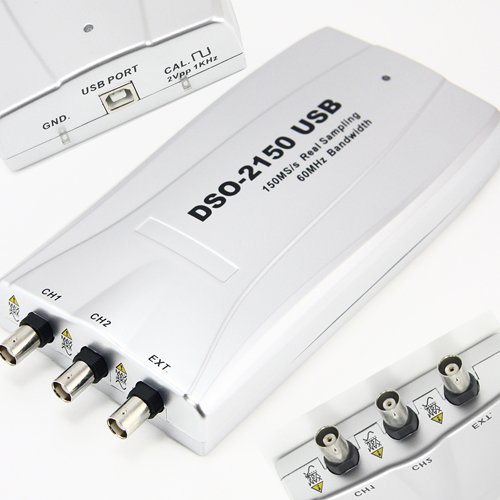 150MS/s PC USB Digital Storage Oscilloscope DSO 2150 Virtual DSO SBQ-002 US