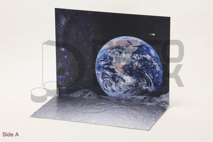 Decoback Space Stage for Toys e.g Evangelion EVA Gundam Macross Robotech Voltron Zoids