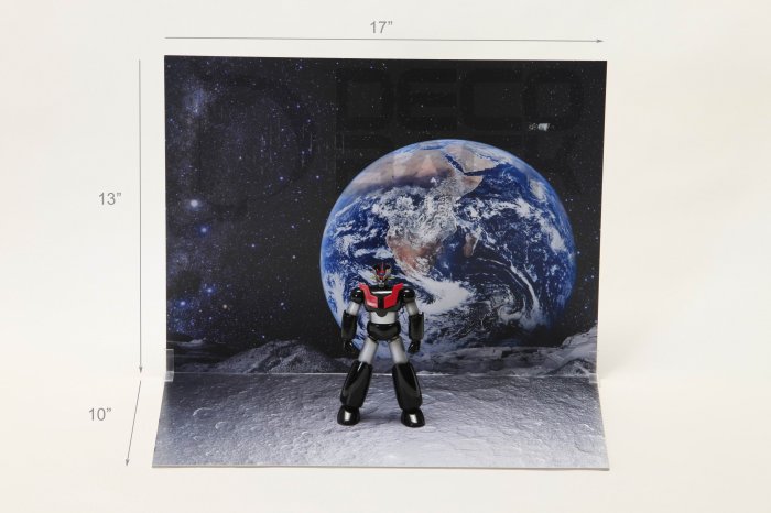 Decoback Space Stage for Toys e.g Super Mario Brothers Teenage Mutant Ninja Turtles
