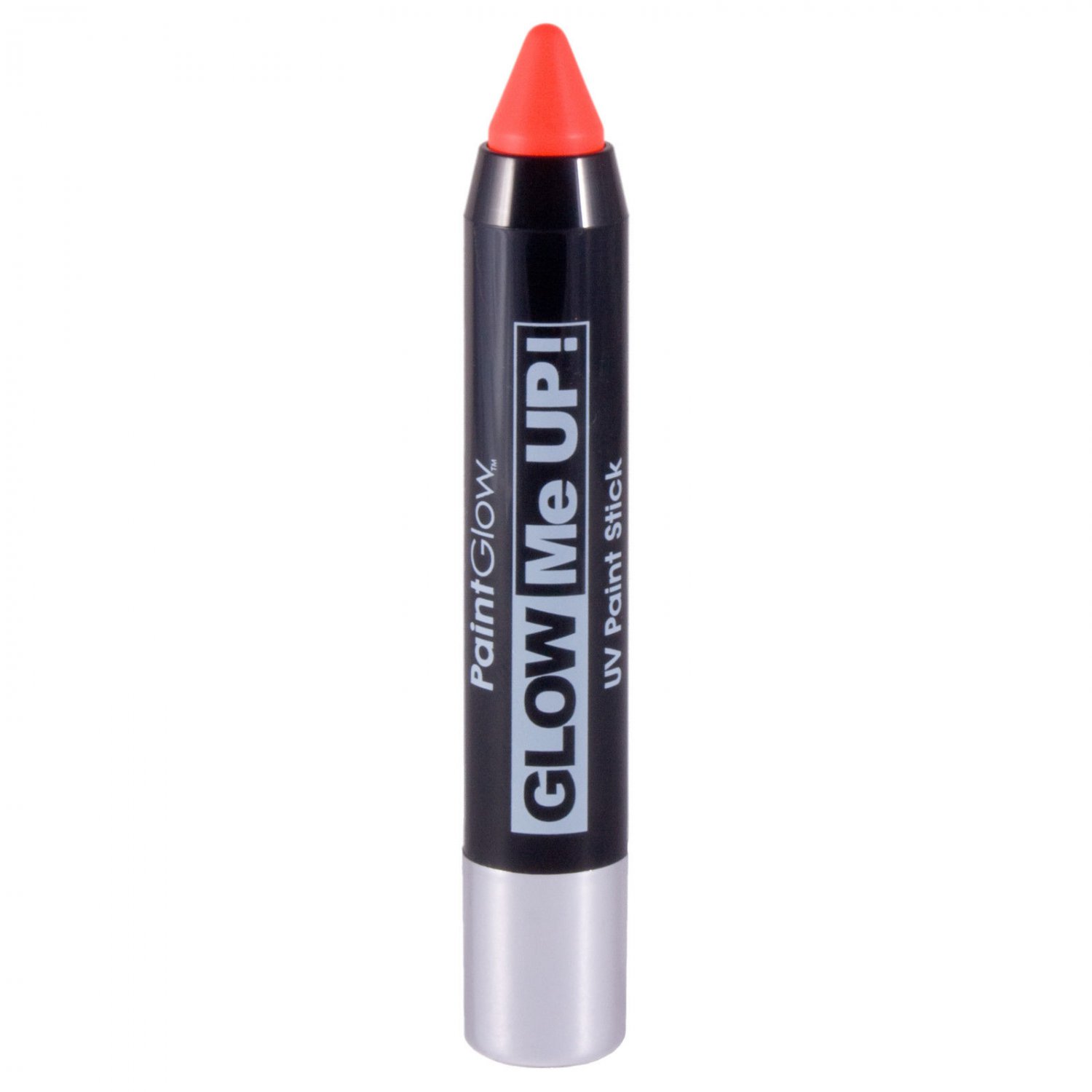 PaintGlow Neon Red UV Blacklight Reactive Body Paint Stick