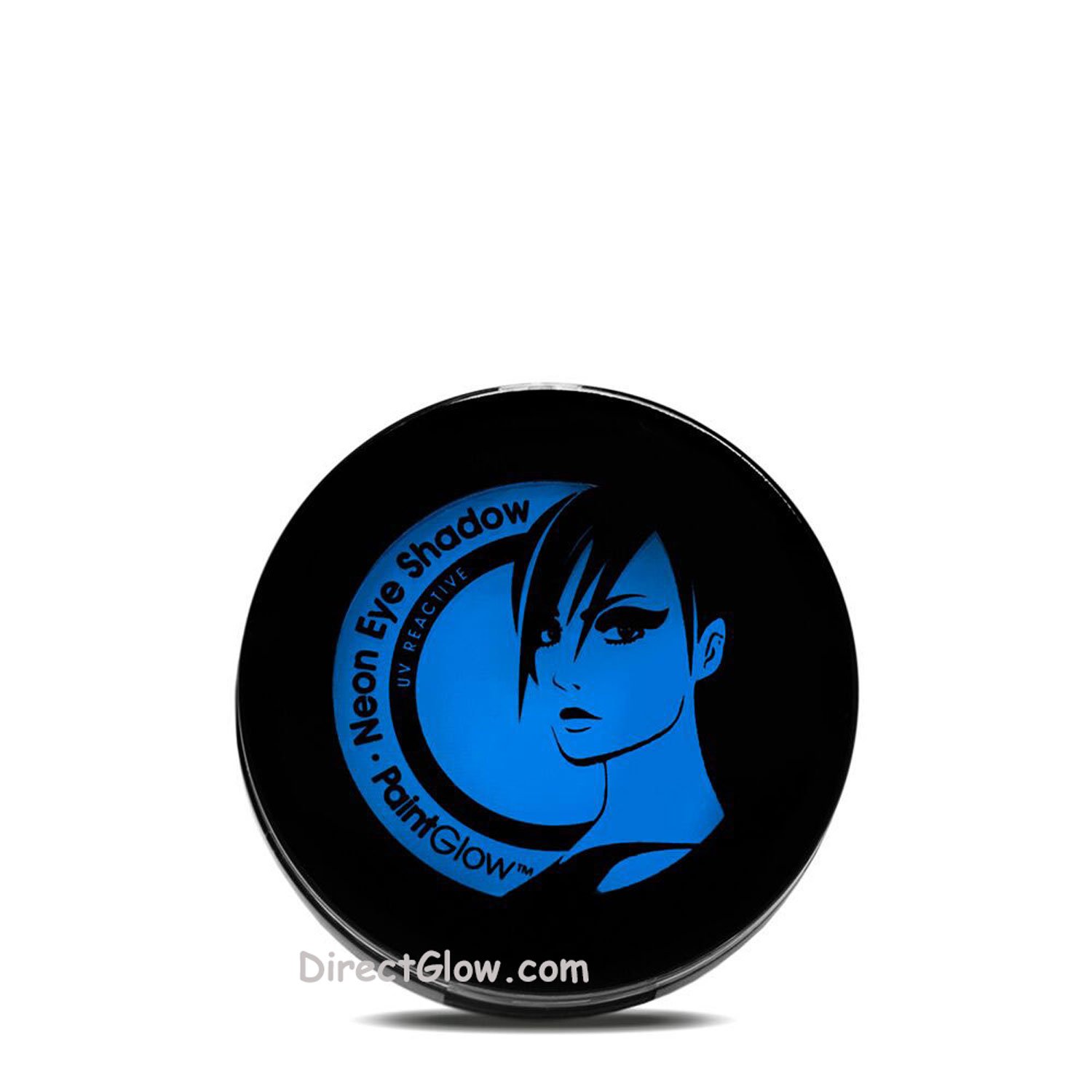 PaintGlow Neon Blue UV Blacklight Reactive Eye Shadow