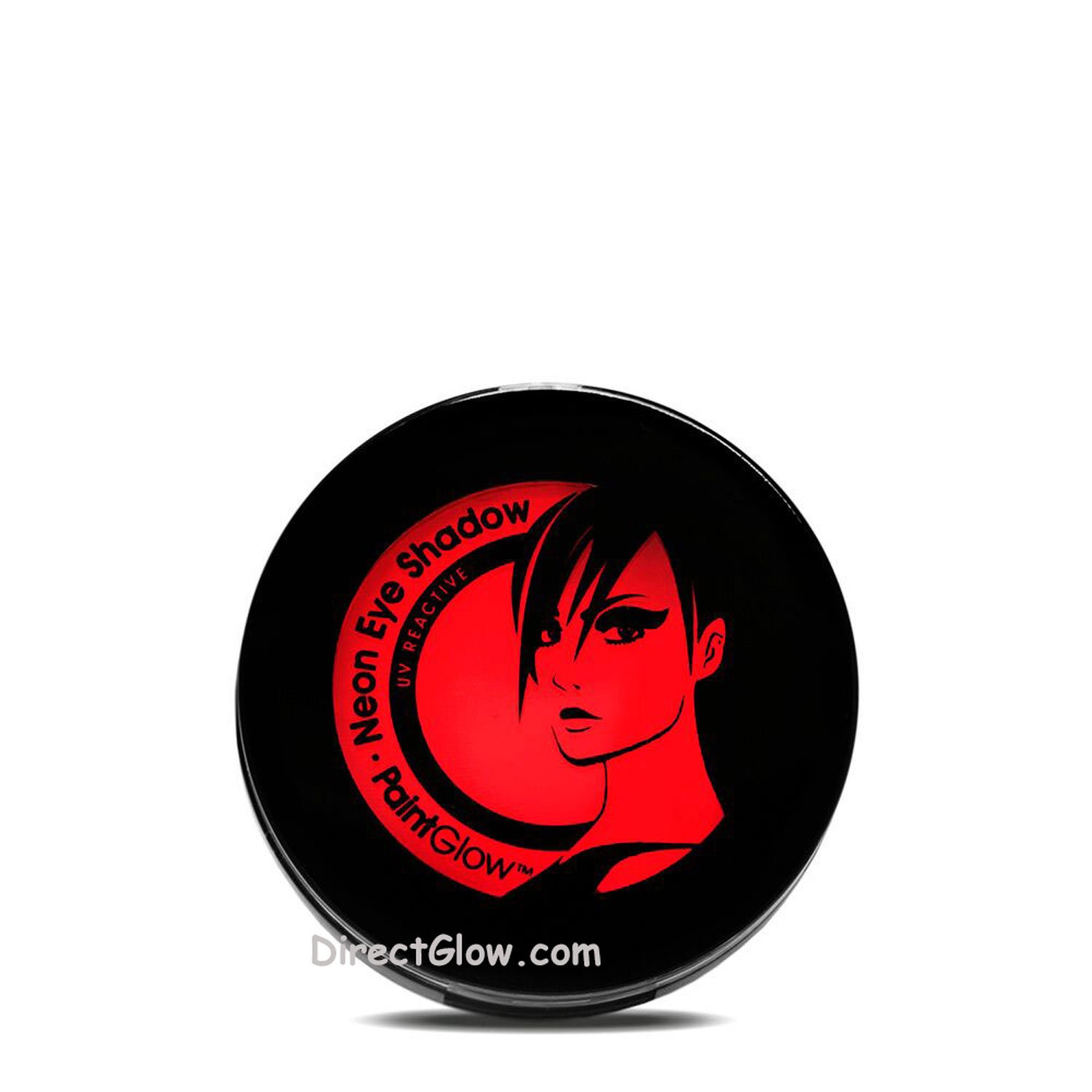 PaintGlow Neon Red UV Blacklight Reactive Eye Shadow