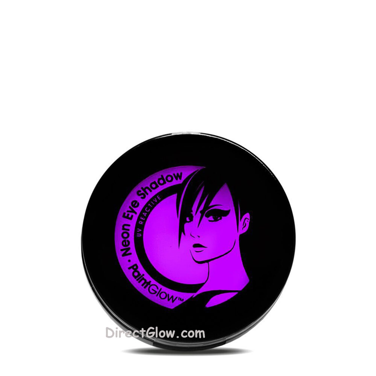 PaintGlow Neon Violet UV Blacklight Reactive Eye Shadow