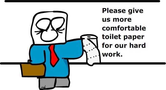 comfortable toilet paper C2