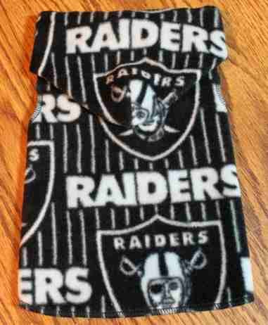 NFL Oakland Raiders Football Dog Clothes Snuggly XS or SM (Med)From valygal