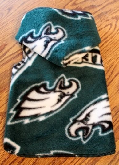 NFL Philadelphia Eagles Football Dog Clothes Snuggly XS or SM (Med)