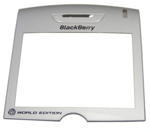 Silver BlackBerry 8800 8830 Replacement LCD Glass LENS