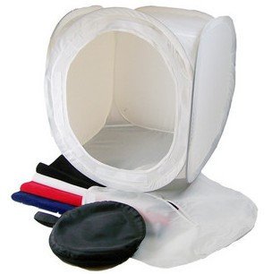 50cm Photo Studio Light Tent/Soft Box/Shooting Cube With 4 Colour backdrops
