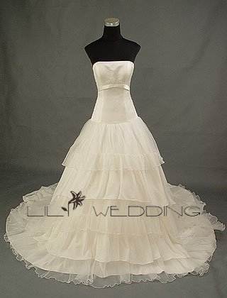 Affordable Wedding Dress - Style LWD0012