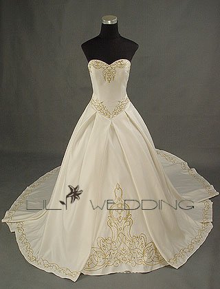 Beautiful Wedding Dress - Style LWD0013
