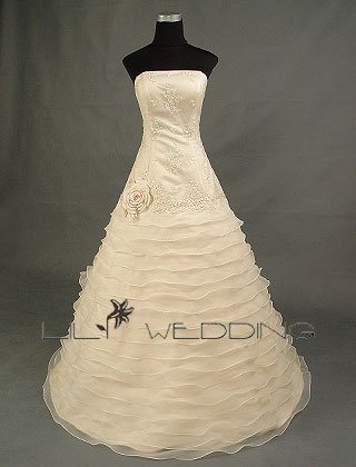 Custom Wedding Dress - Style LWD0014