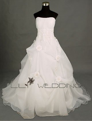 Lace Wedding Dress - Style LWD0018