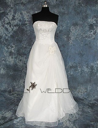 Beach Wedding Gown - Style LWD0040