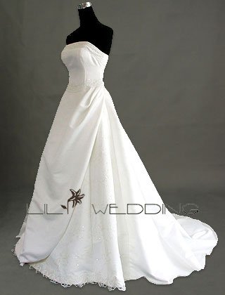 Modest Wedding Gown - Style LWD0046