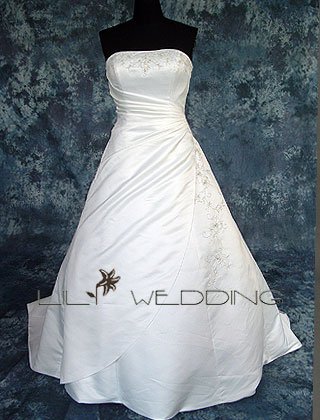 A-Line Bridal Dress - Style LWD0059